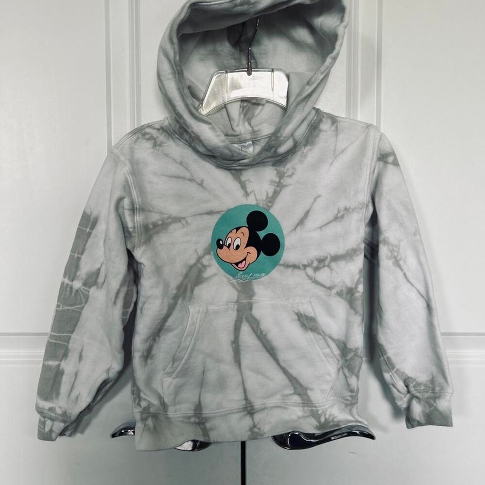 Disney Parks Mickey Tie Dye Hoodie, Size S